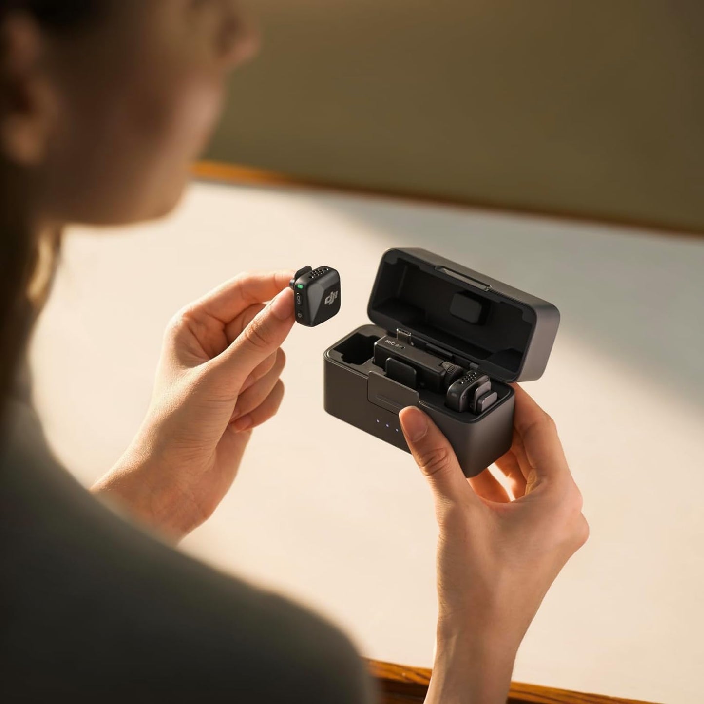 DJI Mic Mini (2 TX + 1 RX + estuche de carga)