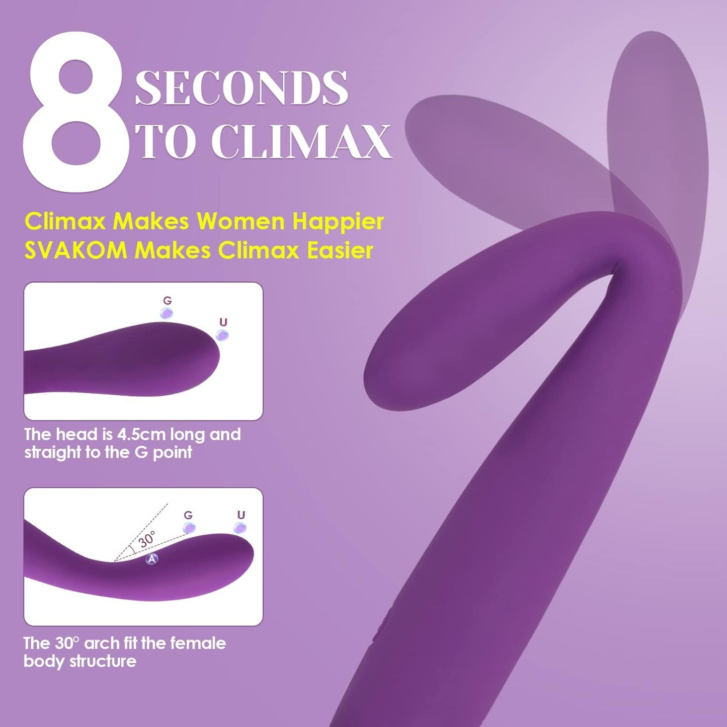 SVAKOM - Vibrador Coco para punto G