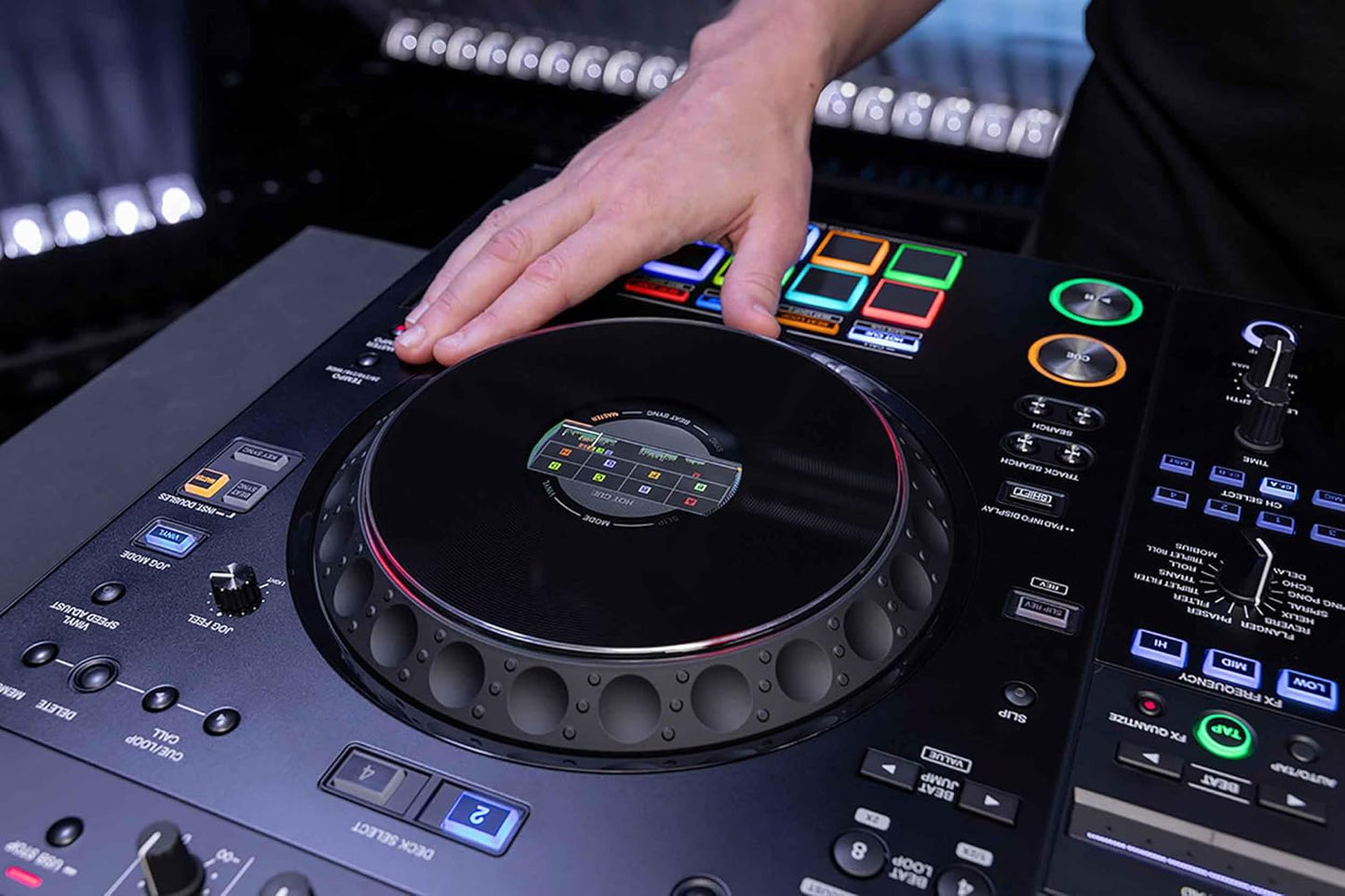 XDJ-AZ Sistema de controlador de DJ profesional todo en uno de 4 canales