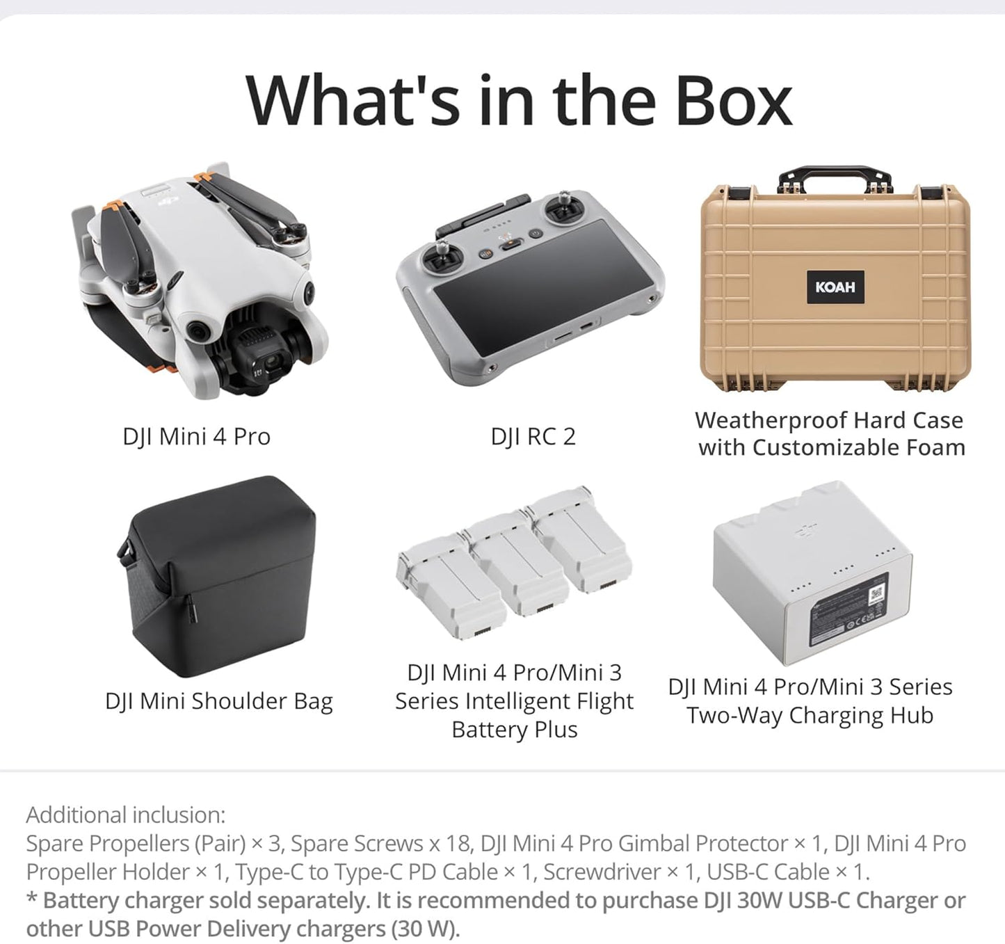 DJI Mini 4 Pro Fly More Combo