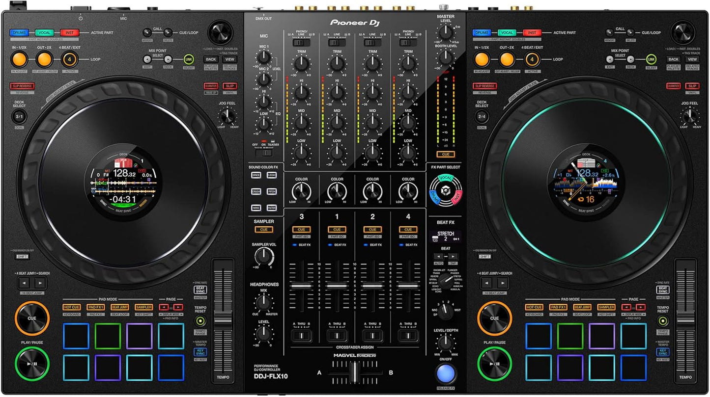 Pioneer DDJ-FLX10 Controlador DJ