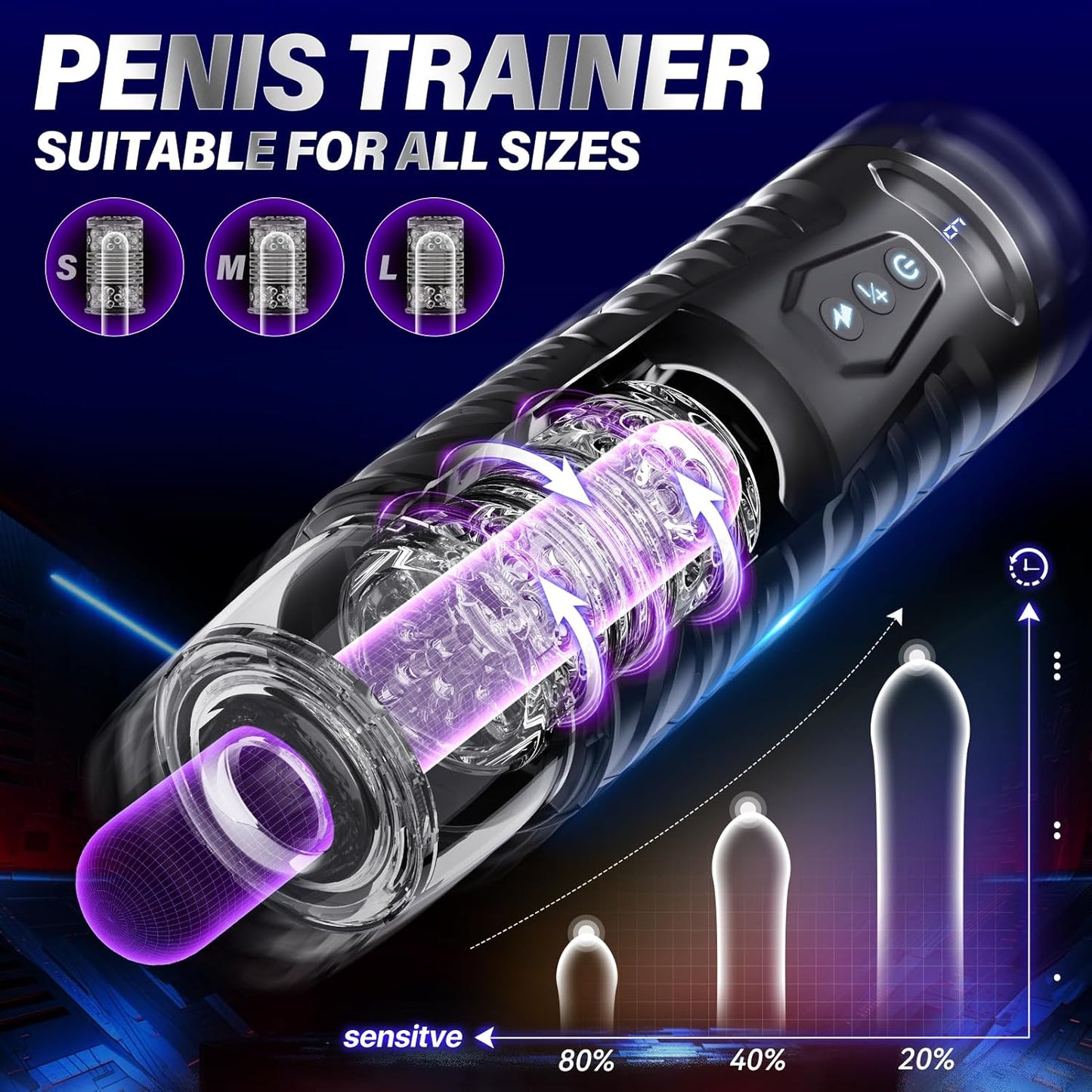 Masturbador automático masculino juguetes sexuales para hombres