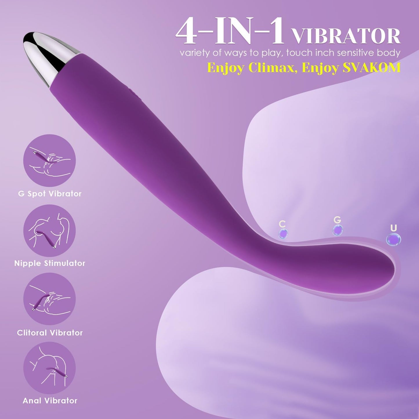 SVAKOM - Vibrador Coco para punto G