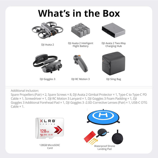DJI Avata 2 Fly More Combo